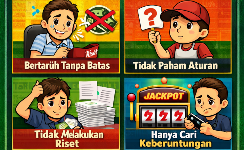 Kesalahan Pemula yang Sering Dilakukan di Sportsbooks